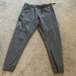 Mens virus grey athletic joggers size M